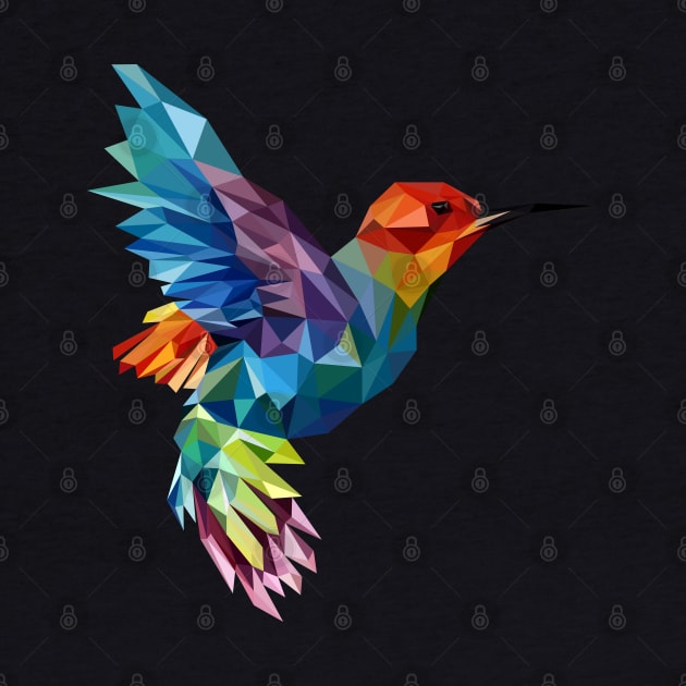 Bird polygonal by Tuye Project